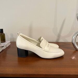 Reformation heeled loafers